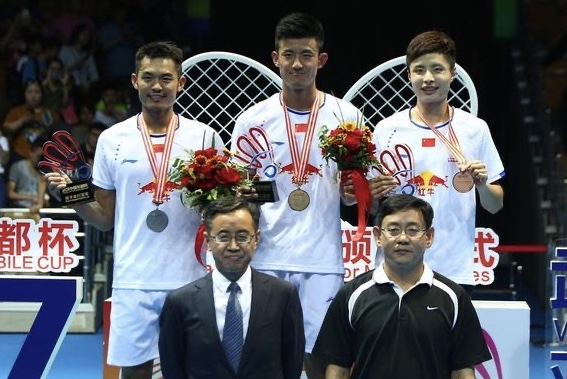 开云sport-中国羽毛球队横扫丹麦羽毛球队，谌龙爆发神勇